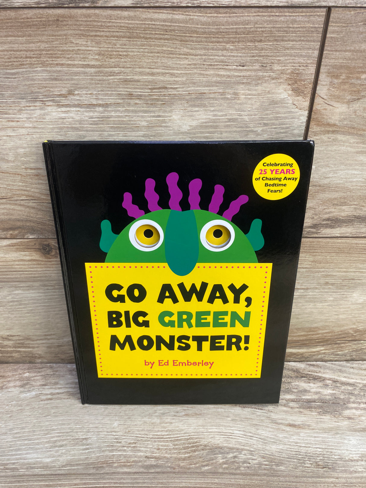 Go Away, Big Green Monster! Hardcover Book