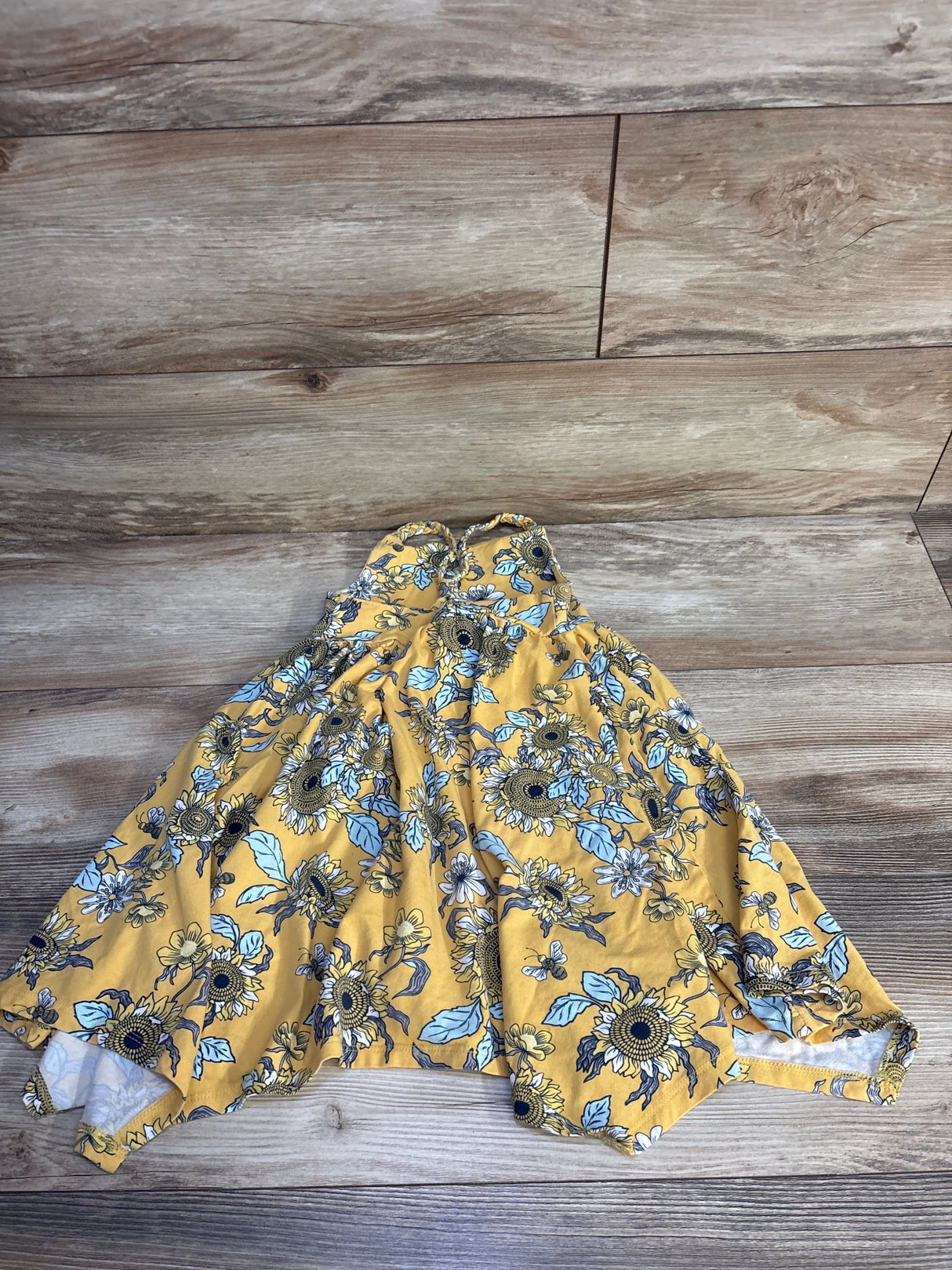 Artisan NY Floral Dress Yellow sz 4T