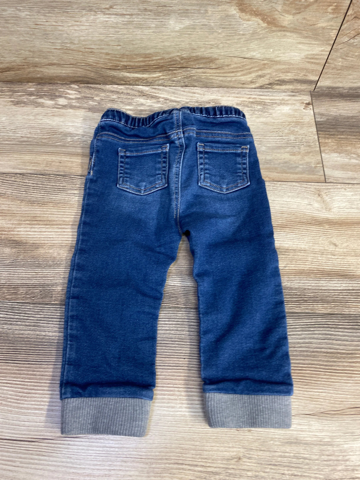 Cat & Jack Drawstring Denim Joggers Blue sz 18m