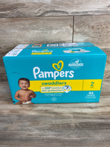 NEW Pampers Swaddlers Diapers 84ct,  Size 2