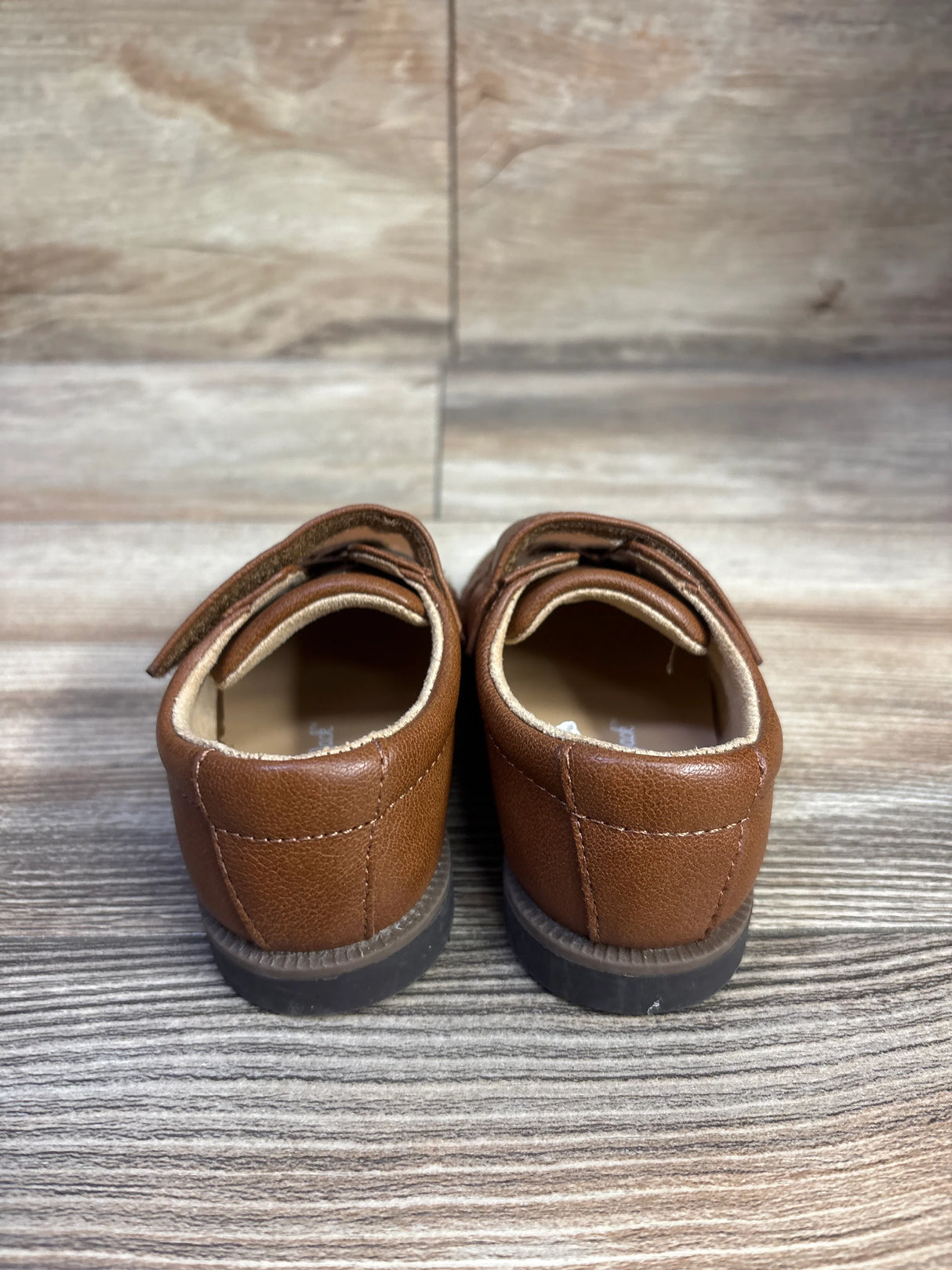 NWOT Cat & Jack Miles Dress Shoes Cognac sz 6c