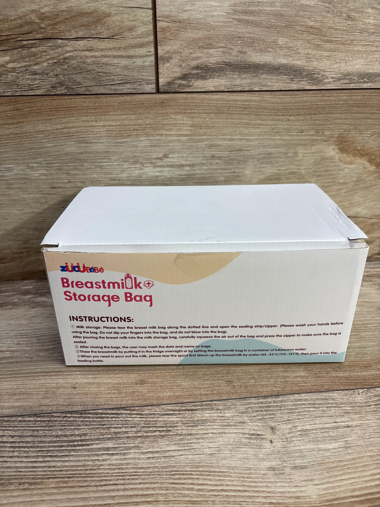 NEW ZucuBebe Breastmilk Storage Bags 150ct