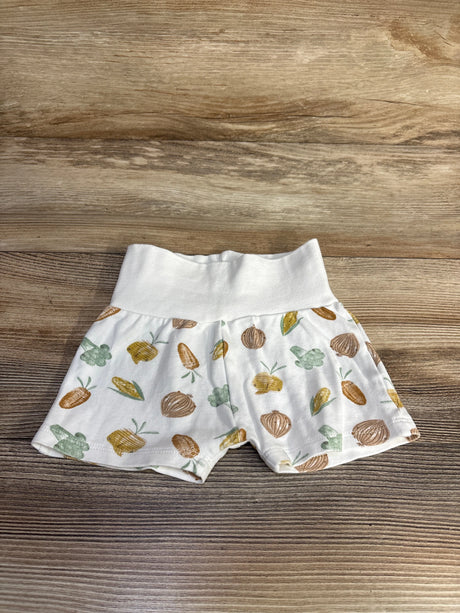 Lily & Jack Veggies Shorts White sz 3-6m - Me n Mommy To Be