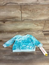 NEW Cat & Jack Tie-Dye Sweatshirt Blue sz 0-3m