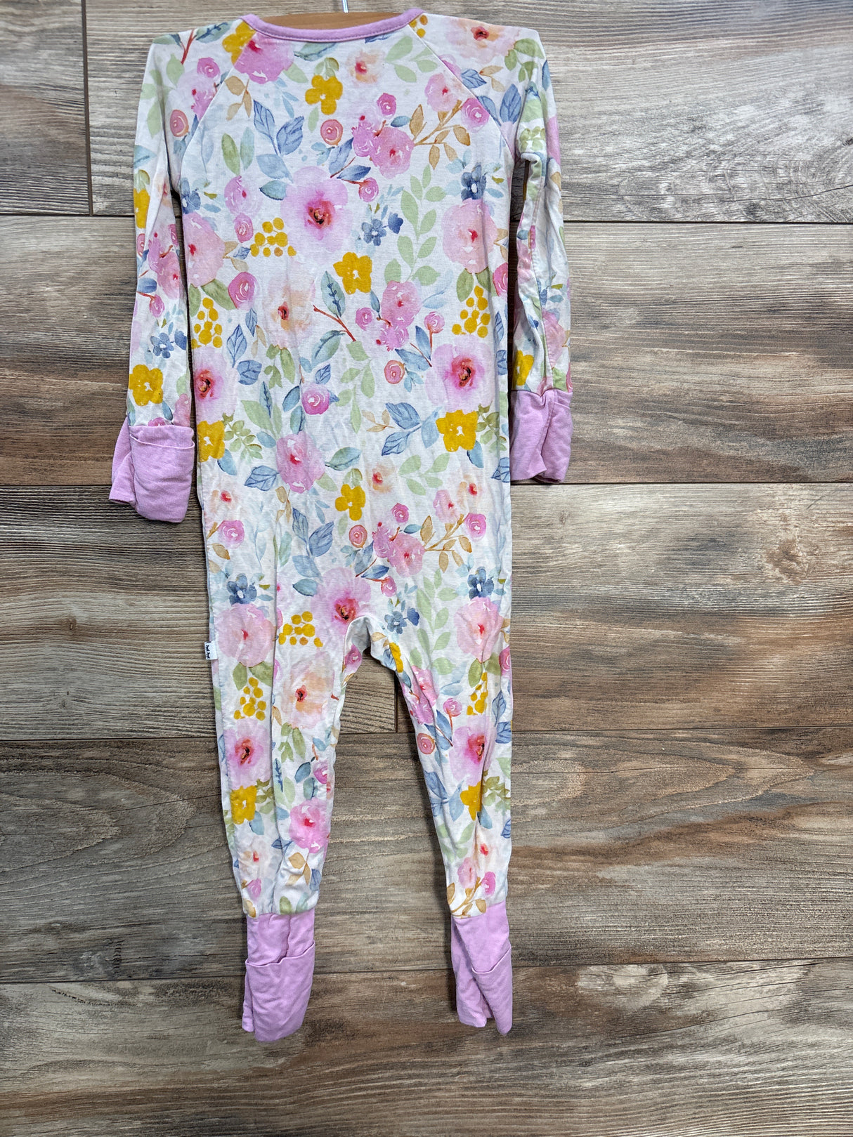 Little Sleepies Watercolor Blooms Zippy Lilac sz 12-18m