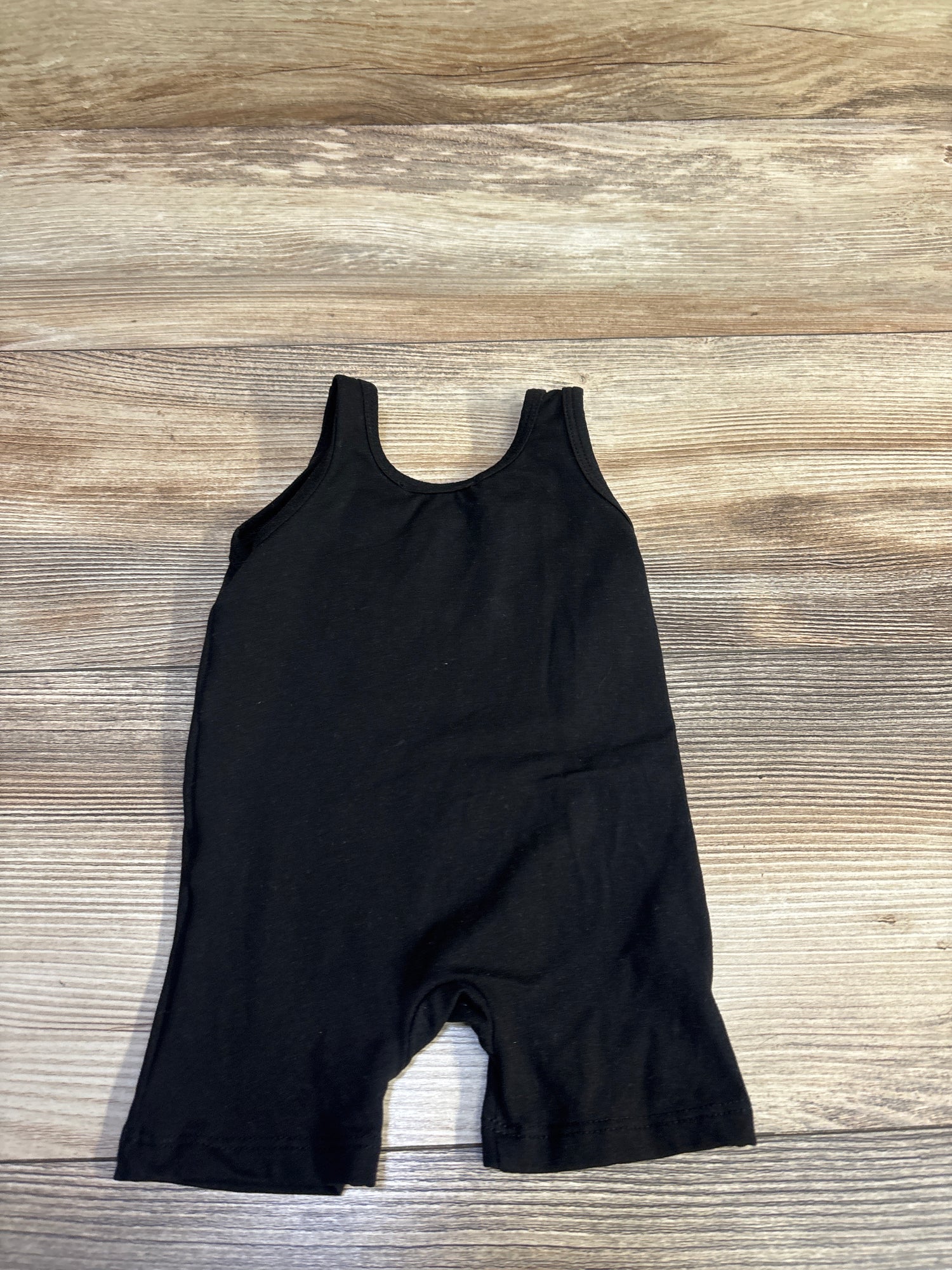 Bailey's Blossoms Sleeveless Leotard Black sz 6-9m