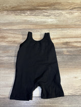 Bailey's Blossoms Sleeveless Leotard Black sz 6-9m