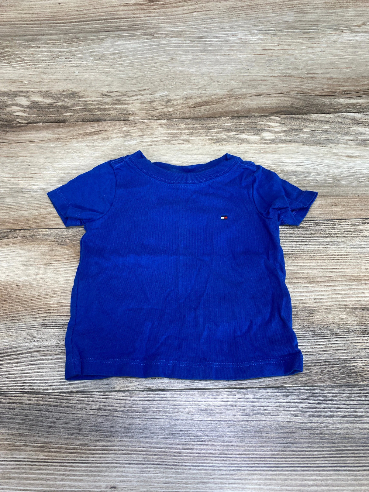 Tommy Hilfiger Solid T-Shirt Blue sz 3-6m