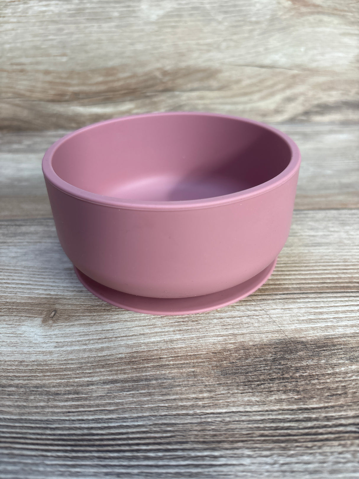 Rinkit Baby Silicone Suction Bowl in Dusty Rose