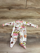 Honest Baby Ramen Sleeper White sz Newborn
