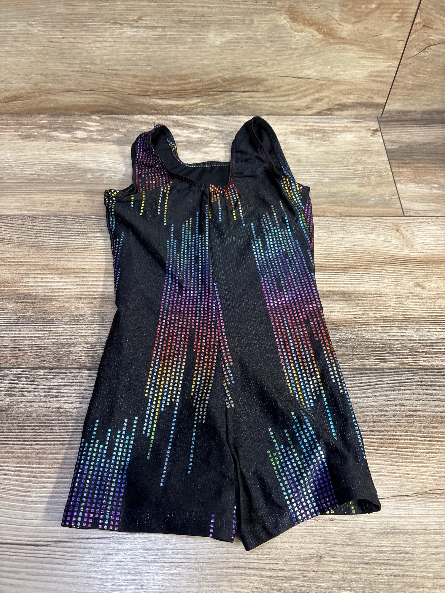 Destira Metallic Leotard Black sz 5T