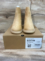 NEW Coutgo Chelsea Suede Side Zipper Winter Boots Beige Sz 13c