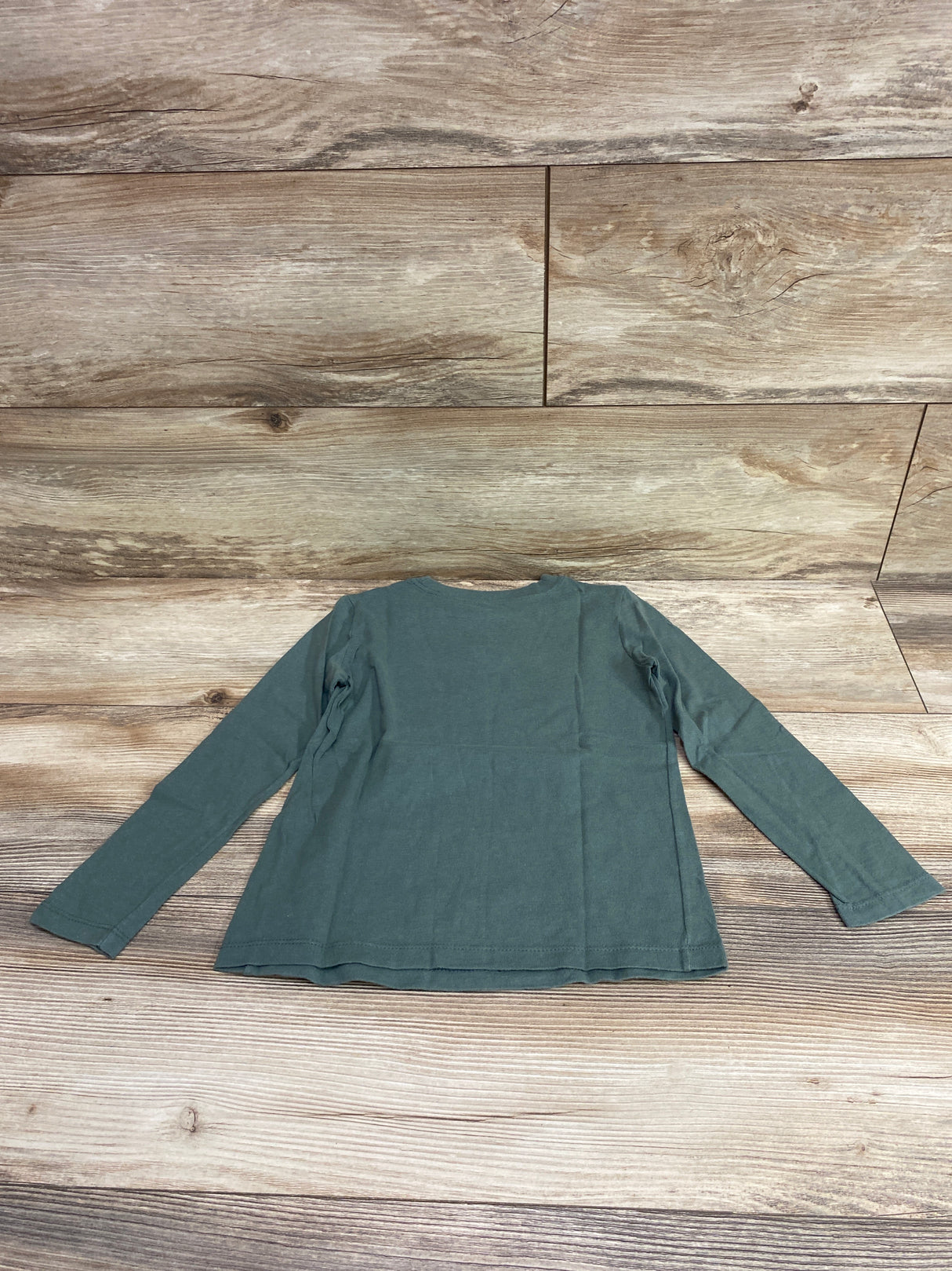 Carter's Long Sleeve Shirt Green sz 5T