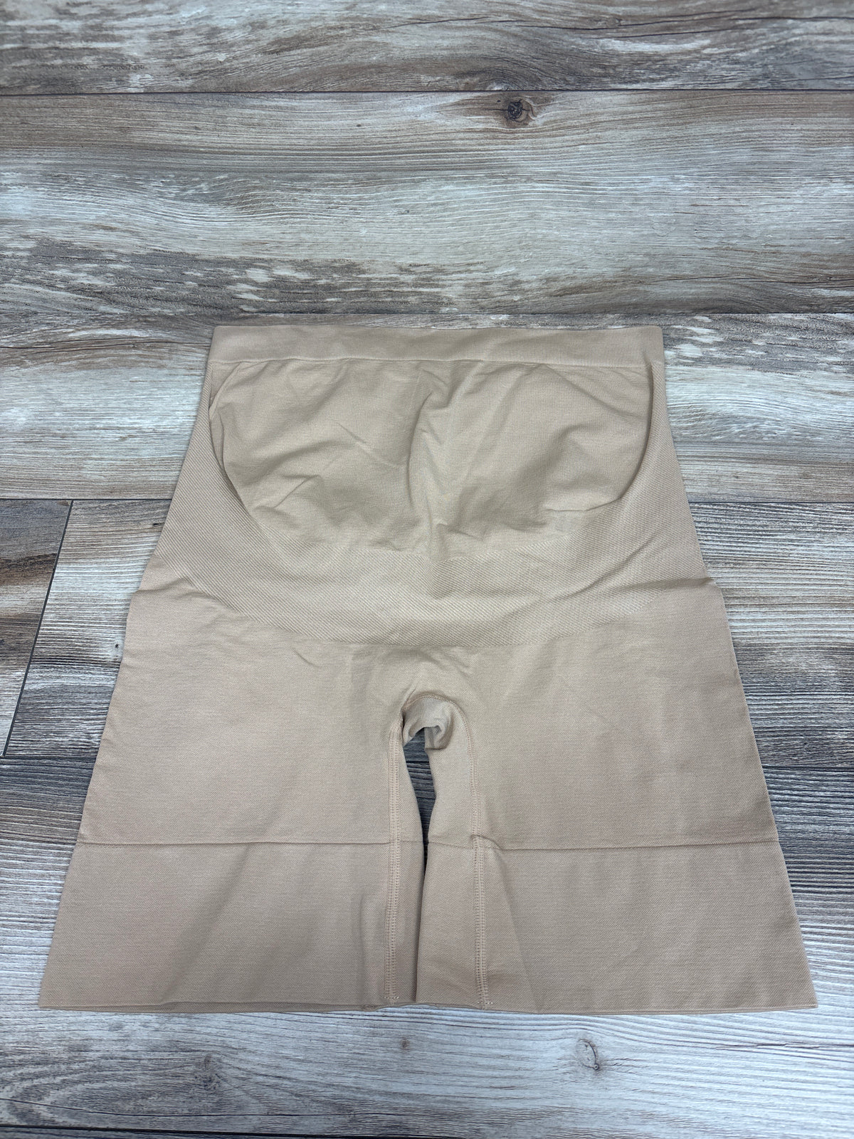 Maternity Belly Control Shorts Beige sz XL