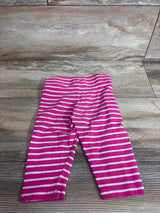 Mini Boden Striped Leggings Pink sz 2T