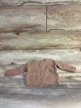 Cotton On Baby Organic Knit Cardigan Brown sz Newborn