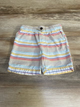 Oshkosh Striped Drawstring Shorts Beige sz 18m - Me n Mommy To Be