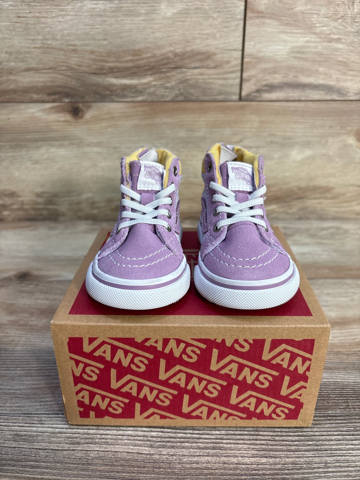 NEW Vans MTE Sk8 Hi-Zip Sneakers Purple sz 4c