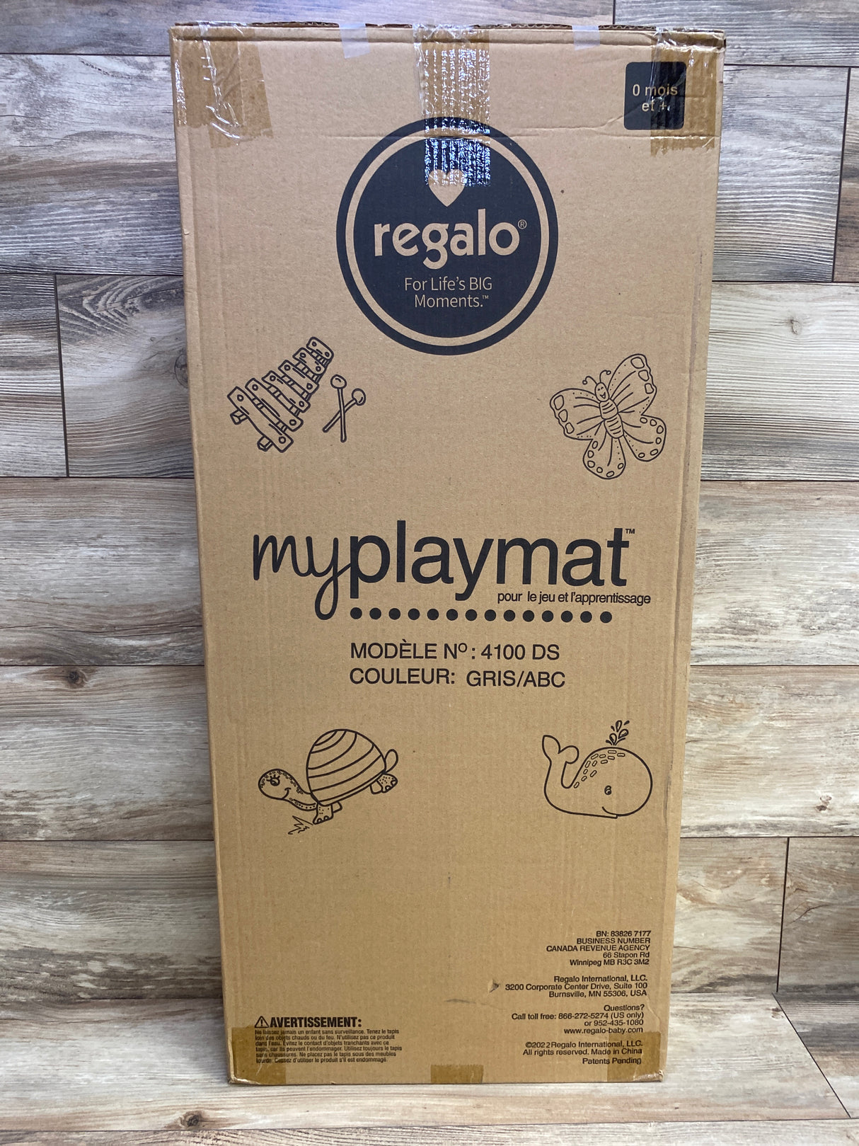 NEW Regalo 77"x71" Foam Alphabet Play Mat