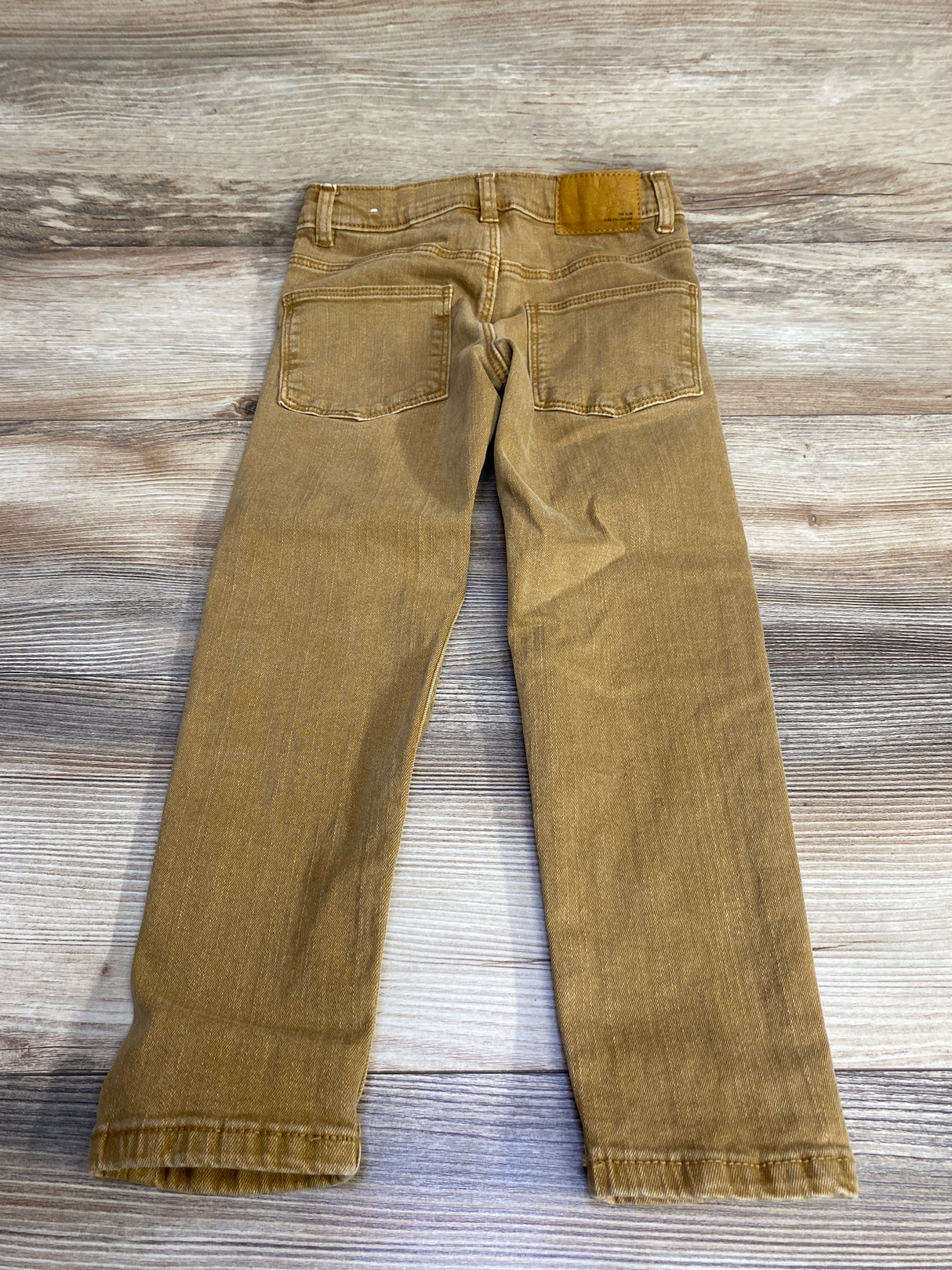 Zara The Slim Denim Jeans Brown sz 5/6