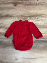 H&M Long Sleeve Bodysuit Red sz 6-9m