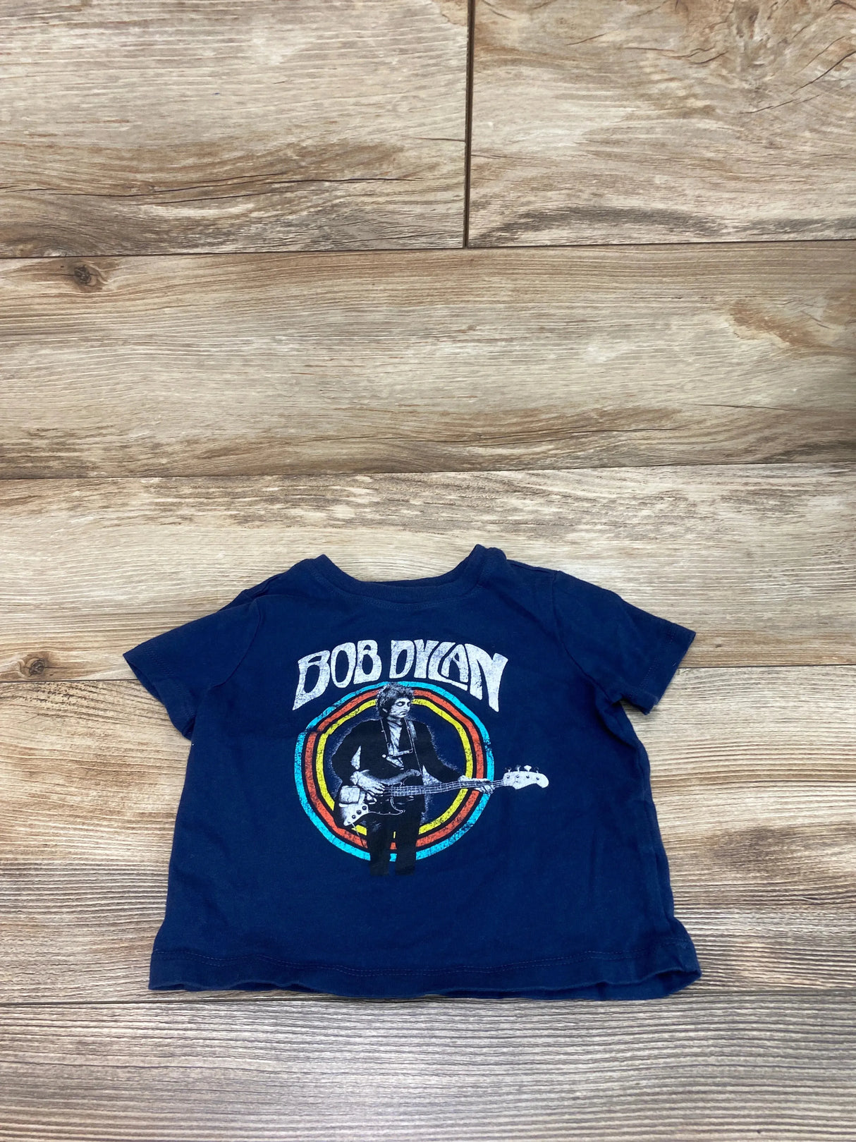 Old Navy Bob Dylan Shirt Blue sz 12-18m