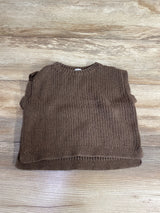 Carter's Ribbed Knit Sweater Vest Brown sz 18m