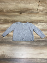 Amazon Essentials Cardigan Sweater Grey sz 3T