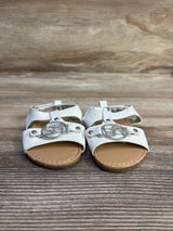 Bebe Sandals White sz 2c