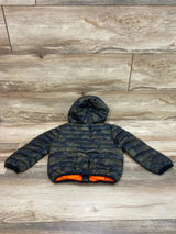 Class Club Camo Lightweight Puffer Jacket Green sz 2-3T