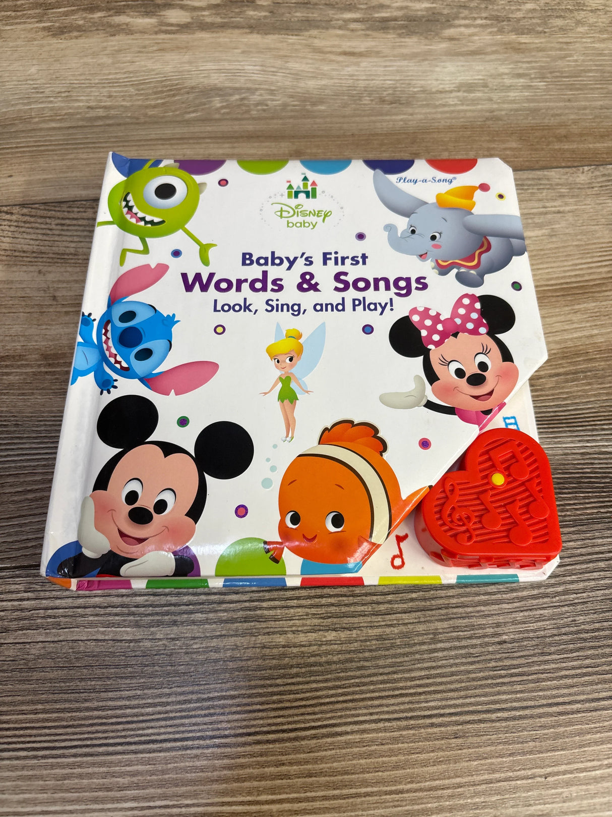 Disney Baby's First Words and Songs: Look, Sing and Play!