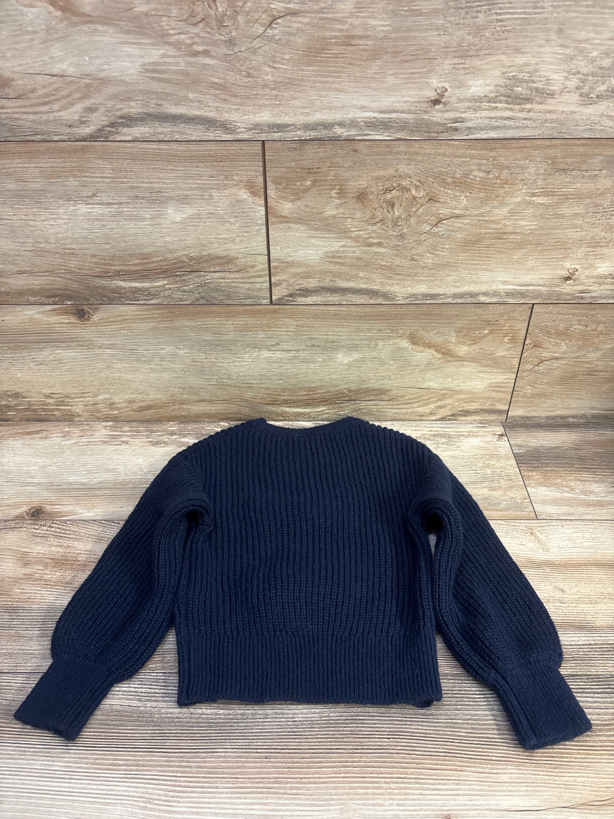 Janie & Jack The Cozy Bow Sweater Navy sz 4T