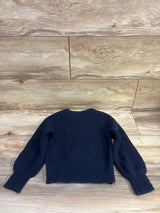 Janie & Jack The Cozy Bow Sweater Navy sz 4T