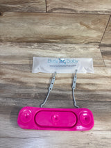 Busy Baby Mini Mat with Toy Straps Pink