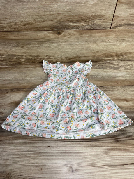 Laughing Llama Floral Dress White sz 18m - Me n Mommy To Be