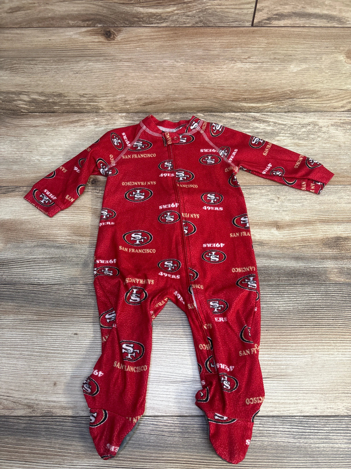 NFL SanFrancisco 49ers Blanket Sleeper Red 3-6m