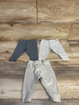 Cloud Island 3pk Pants Grey sz 0-3m