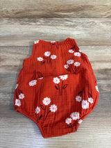 Cat & Jack Floral Henley Romper sz 3-6m - Me n Mommy To Be