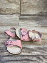 Old Navy Faux-Leather Double-Buckle Sandals Pink sz 3c