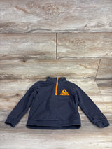 Reebok 1/4 Zip Pull Over Jacket Grey sz 4T