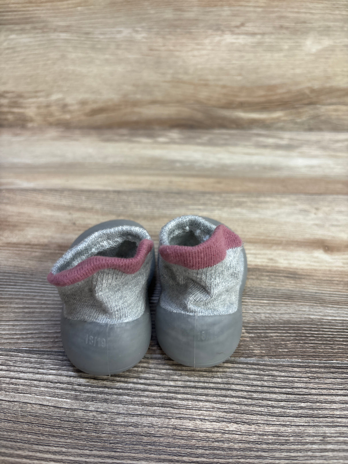 Bearbay Sock Shoes Grey sz 3/4c
