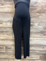 Isabel Maternity Crossover Panel Jeggings Black sz Large