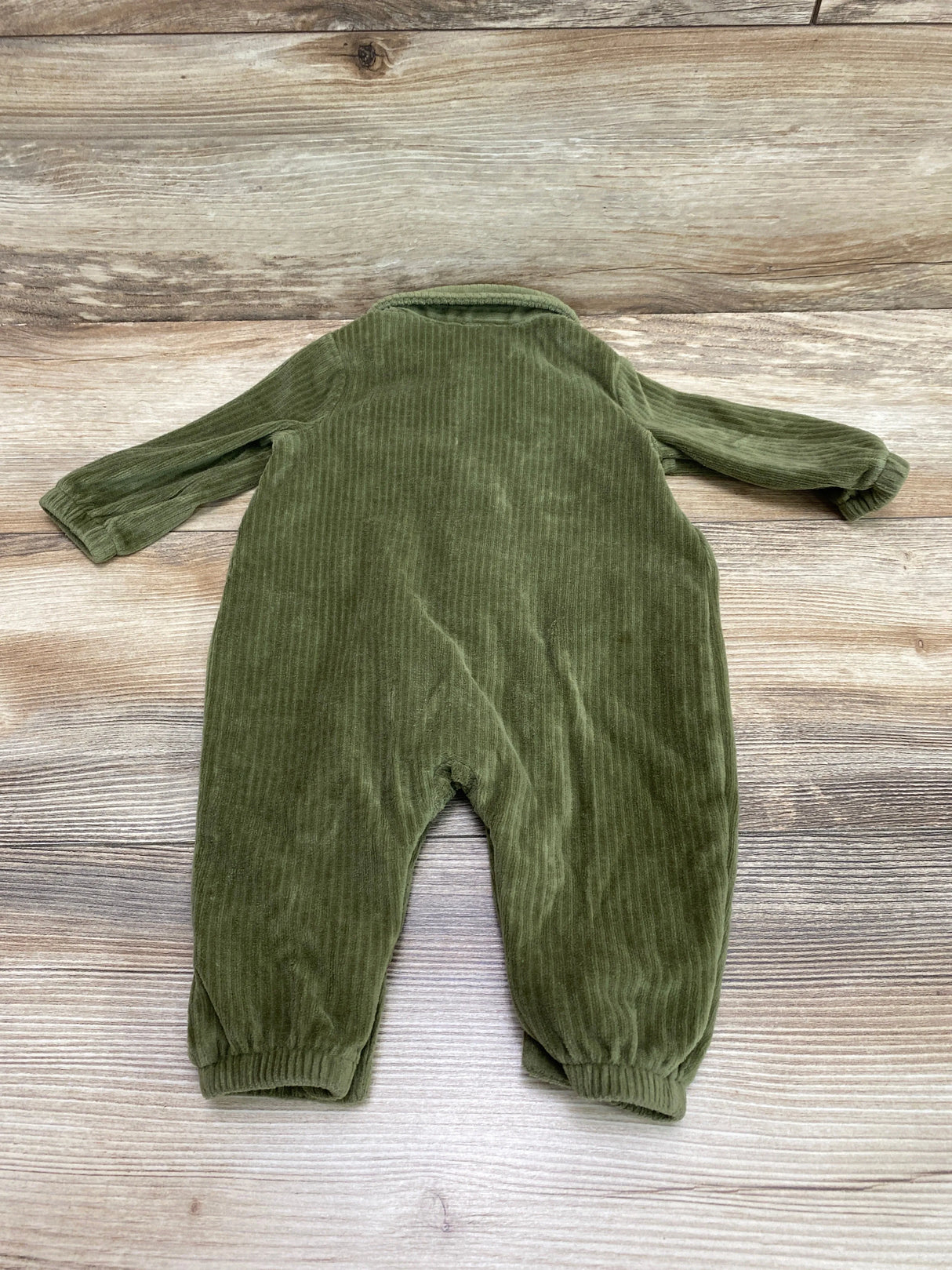 Cat & Jack Button Front Jumpsuit Green sz 0-3m