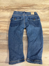 Zara Denim Lined Jeans Blue sz 18-24m