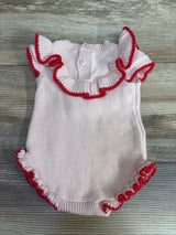 Nicole Miller Sweater Bubble Romper Pink sz 0-3m