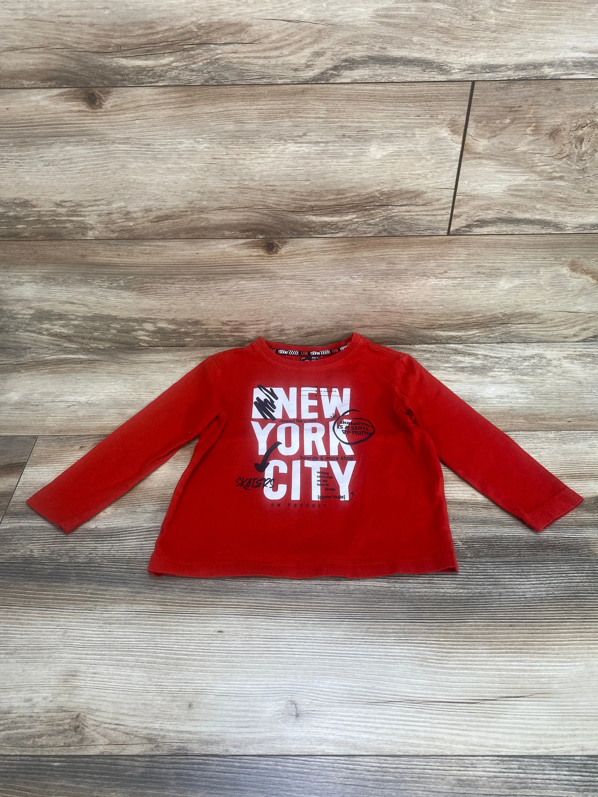 Original Marines New York City Shirt Red sz 3-4T