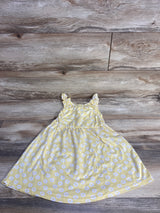 Picapino Floral Tank Dress Yellow sz 5T