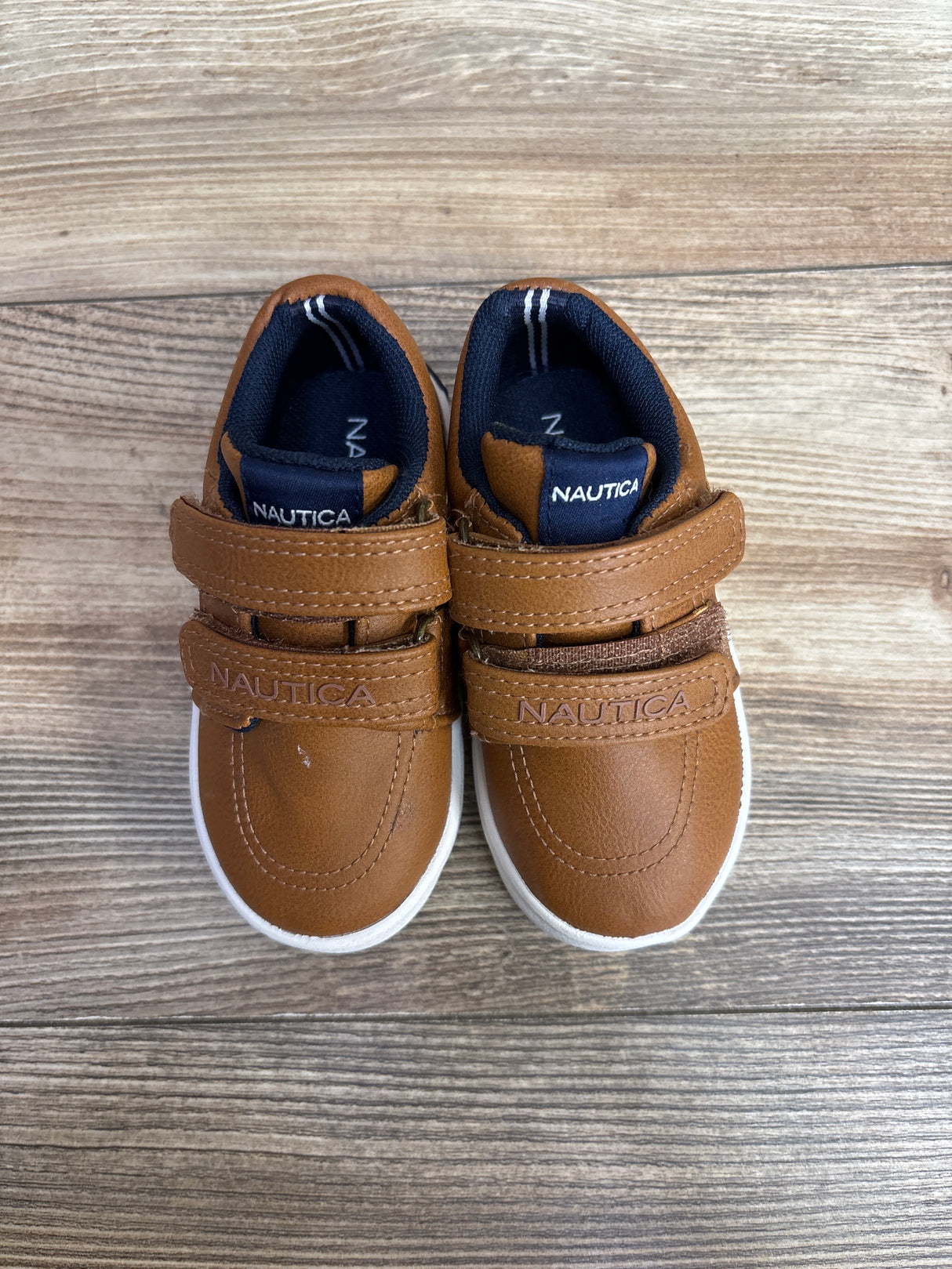 Nautica Ariz Double Strap Sneakers Brown sz 5c