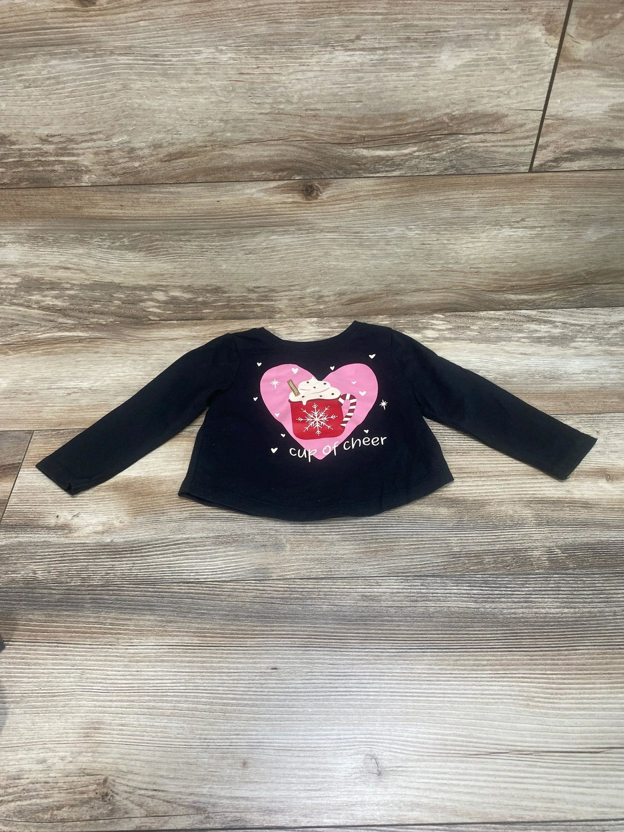 Falls Creek Kids Cup Of Cheer Shirt Black sz 12m - Me n Mommy To Be