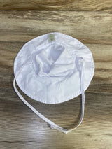 Green Sprouts Breathable Bucket Hat White sz 0-6m